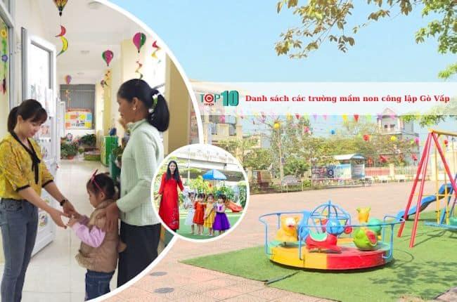 [Gò Vấp] Tổng hợp danh sách trường mầm non công lập uy tín