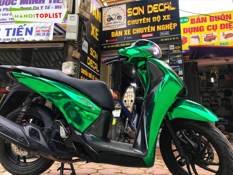 Top 5+ địa điểm dán xe máy chất lượng, giá tốt tại Từ Liêm Hà Nội