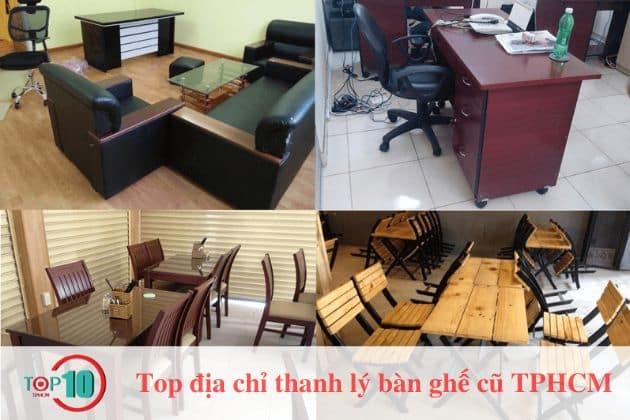 Top 8 địa chỉ thanh lý bàn ghế cũ uy tín và chất lượng tại TPHCM