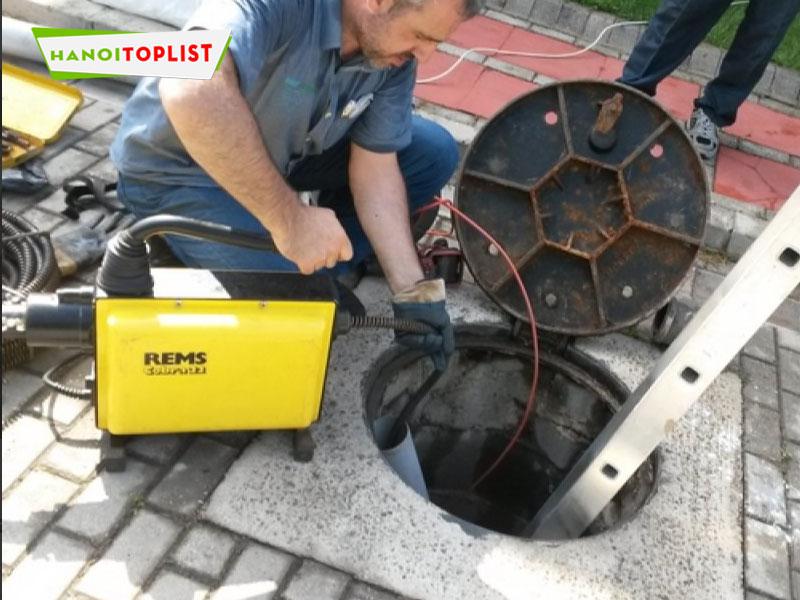 Danh sách 15+ dịch vụ thông tắc cống uy tín tại Hoàng Mai, Hà Nội
