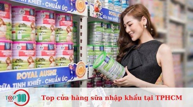 5 cửa hàng sữa nhập khẩu uy tín và chất lượng hàng đầu tại TPHCM