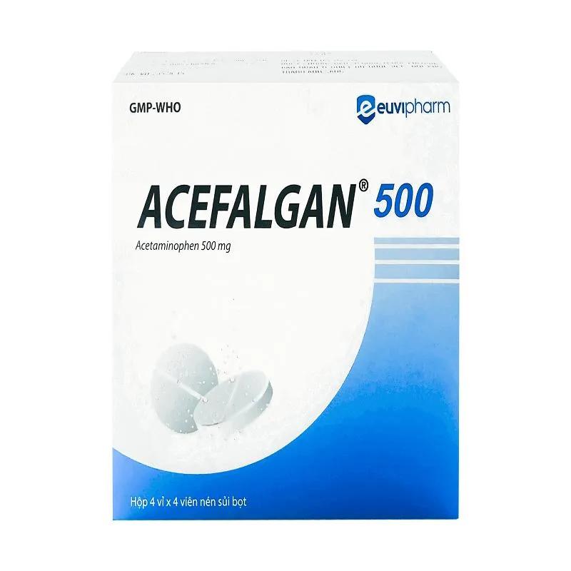 4 Công dụng đáng chú ý và những điều cần ghi nhớ khi dùng Acefalgan