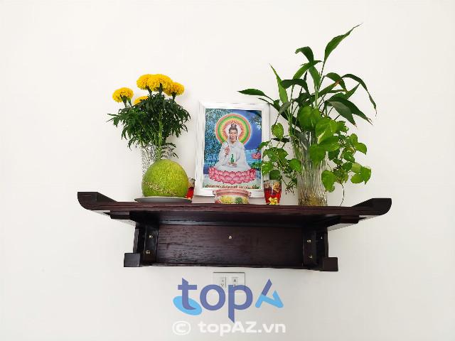 10 địa chỉ uy tín chuyên bán và thi công bàn thờ Phật treo tường tại TP.HCM