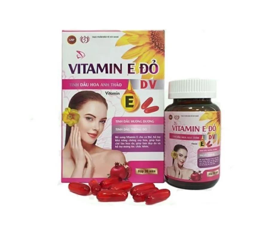 7 viên uống vitamin E đỏ tốt nhất hiện nay