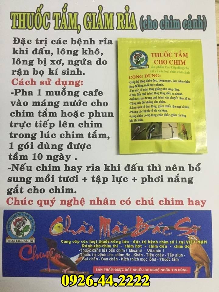 Top 4 Sản phẩm tắm cho chim cảnh hàng đầu tại Việt Nam