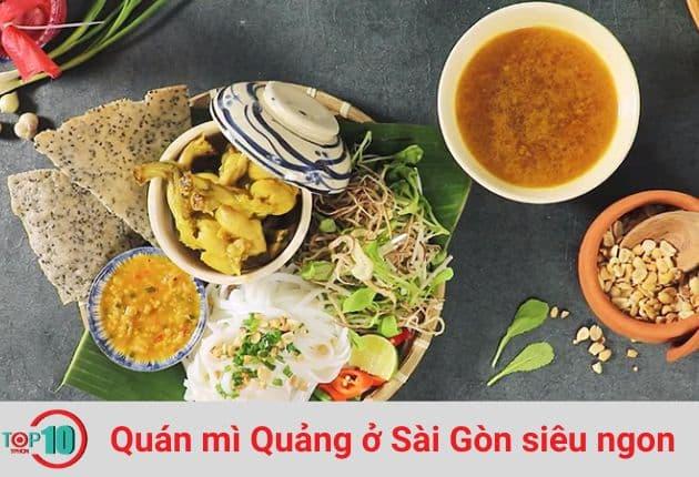 Khám Phá Top 10 Quán Mì Quảng Sài Gòn Đậm Chất Quảng Nam
