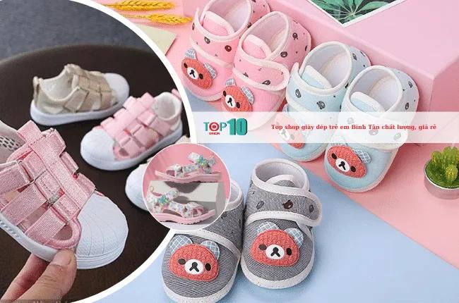 Top 4 cửa hàng giày dép cho trẻ em tại Bình Tân: giá cả hợp lý, chất lượng vượt trội
