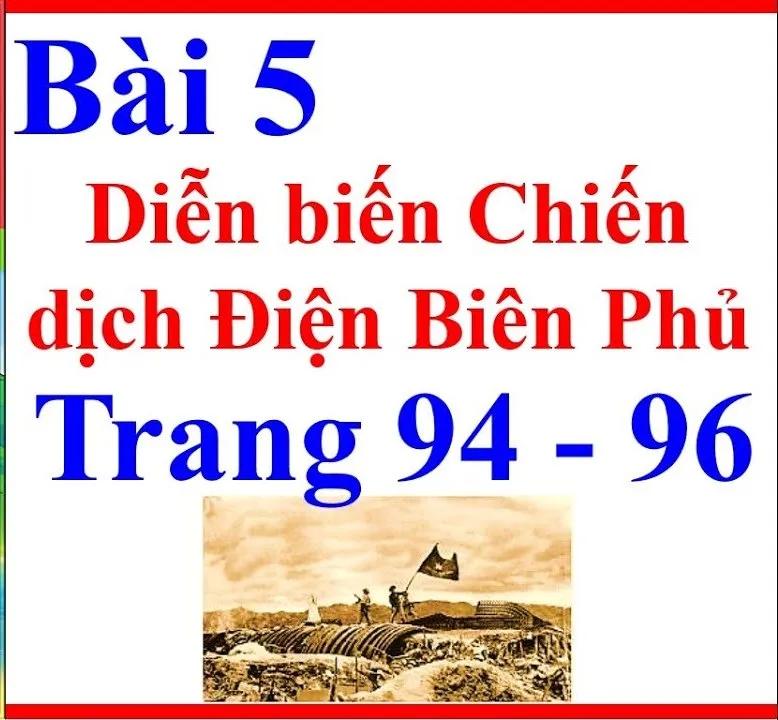 Top 6 bài soạn đặc sắc về "Diễn biến Chiến dịch Điện Biên Phủ" (Ngữ văn 6 - SGK Cánh Diều)