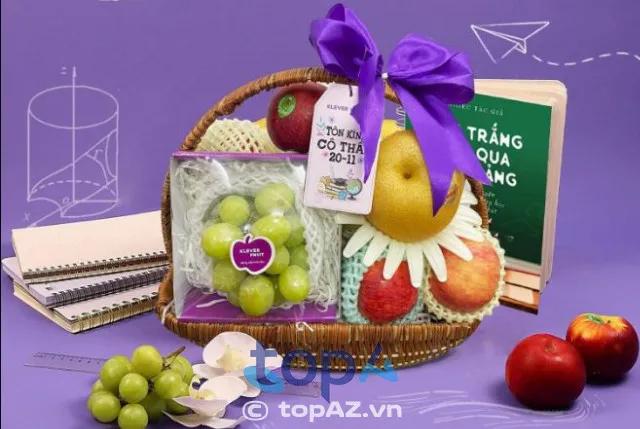 Top 5 địa điểm bán giỏ quà trái cây Gò Vấp đẹp mắt với trái cây tươi ngon