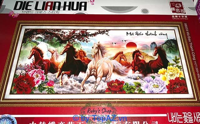 10 Địa Chỉ Uy Tín Bán Tranh Thêu Chữ Thập Đẹp Tại TP.HCM