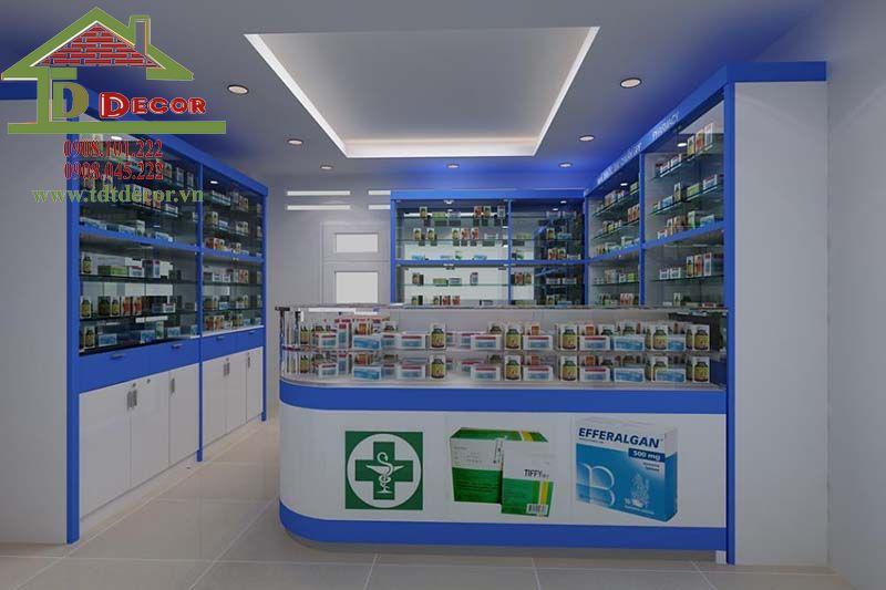 6 Địa điểm thiết kế & thi công nội thất nhà thuốc Tây chuẩn y khoa tại TP.HCM
