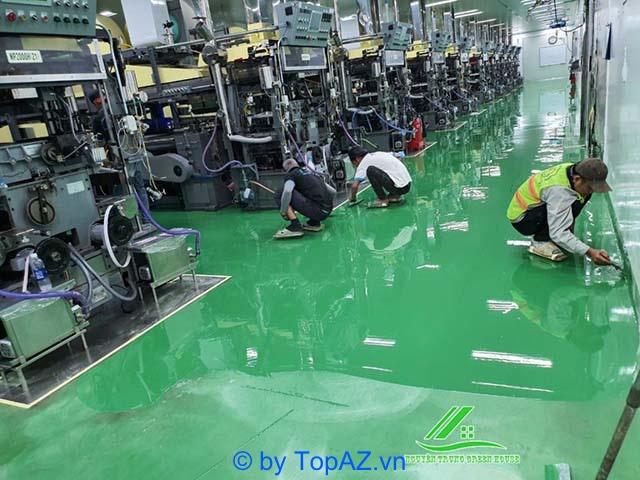 Top 3 đơn vị thi công sơn Epoxy nhà xưởng tại Bến Tre - Chất lượng đảm bảo, giá thành cạnh tranh