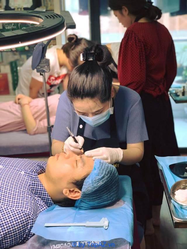 Top 5 địa chỉ điêu khắc chân mày Nam đẹp nhất Hà Nội