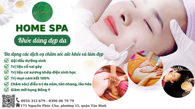 Home Spa Tân Bình - Địa chỉ vàng cho hành trình làm đẹp và chăm sóc sức khỏe toàn diện
