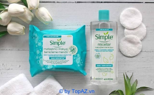 Simple - Bộ tứ nước tẩy trang dành riêng cho làn da dầu mụn đình đám nhất thị trường hiện nay