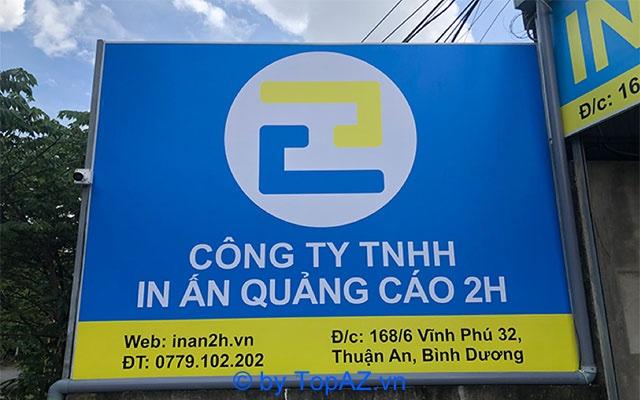In Ấn 2H - Đơn vị chuyên in ấn quảng cáo giá tốt nhất tại TP.HCM