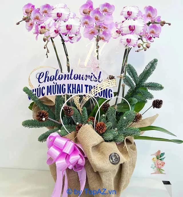 Top 6 địa chỉ cung cấp hoa mừng khai trương tại Quận 5, giá rẻ, hoa tươi lâu