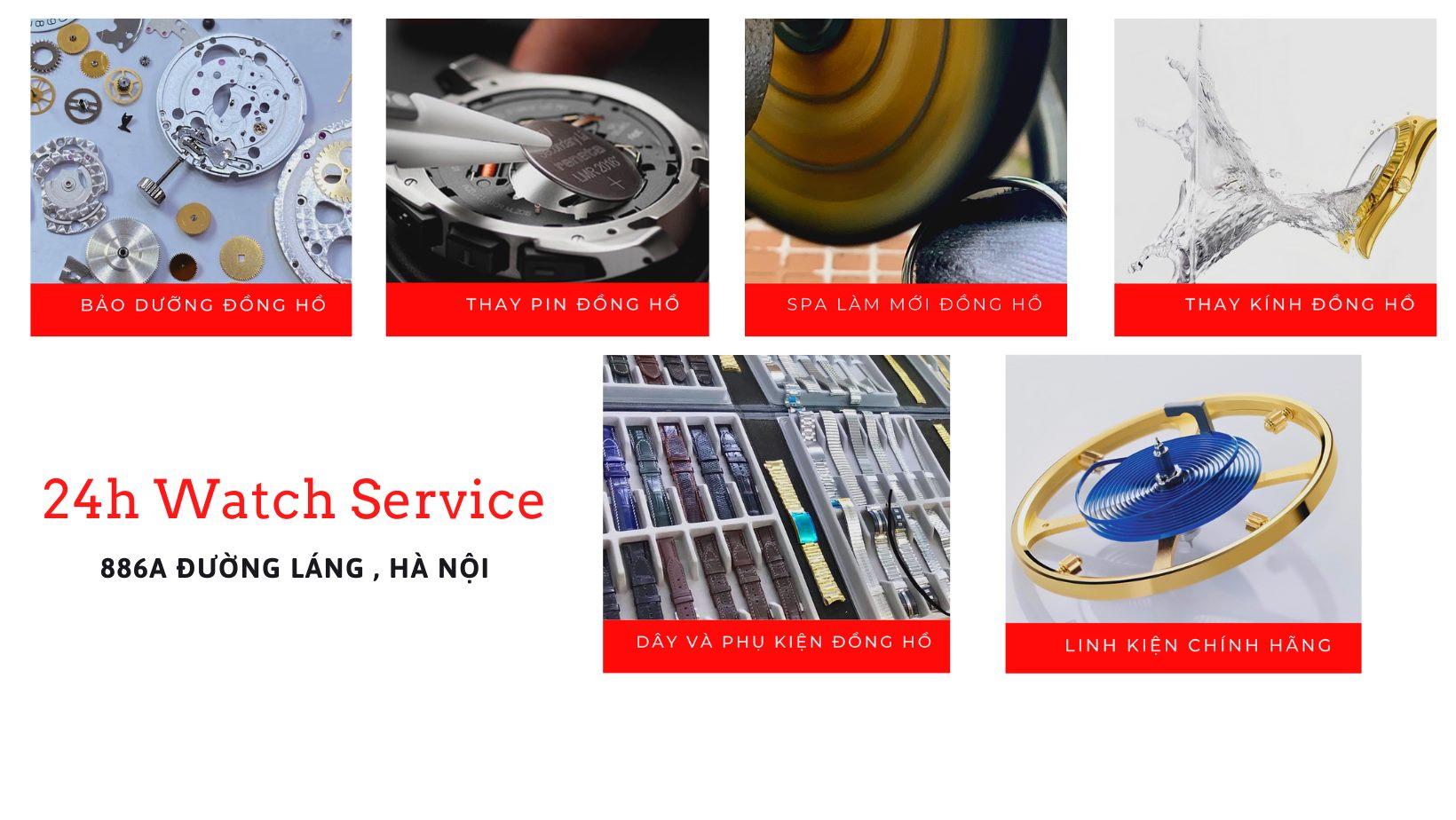 7 Địa chỉ đáng tin cậy nhất Hà Nội để thay dây đồng hồ cao cấp