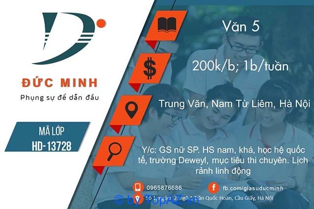 10 địa chỉ gia sư Tiểu học uy tín hàng đầu tại Hà Nội