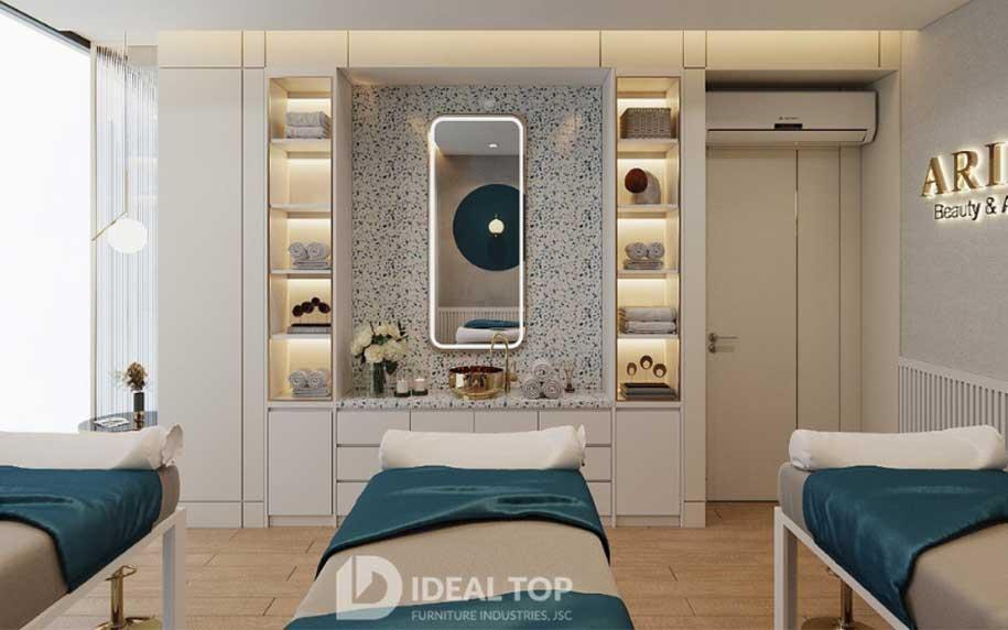 8 Địa điểm thiết kế & thi công nội thất spa hàng đầu tại Hà Nội