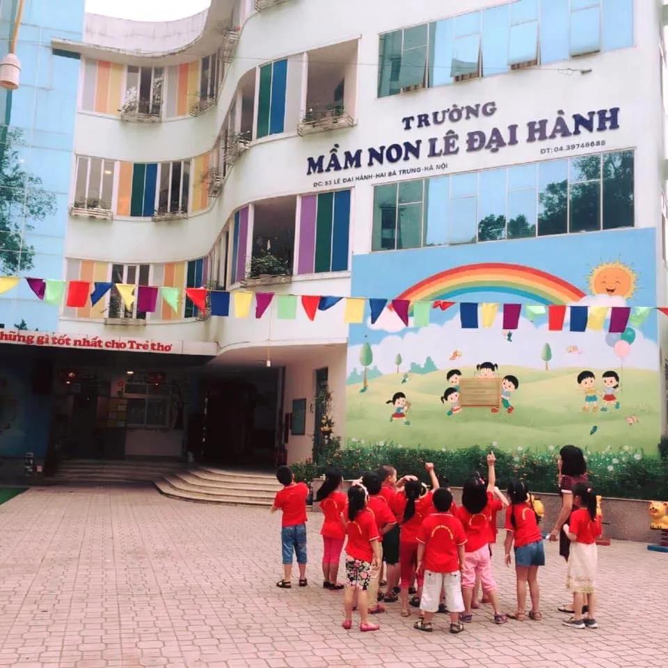 11 Ngôi trường mầm non công lập chất lượng nhất quận Hai Bà Trưng, Hà Nội