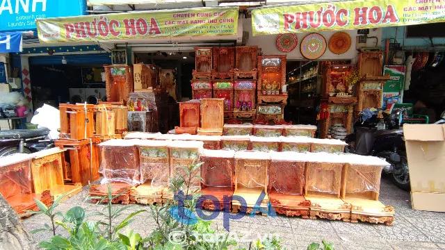 5 địa điểm cung cấp bục kê, tam cấp bàn thờ thần tài cao cấp & tinh tế nhất tại TP.HCM