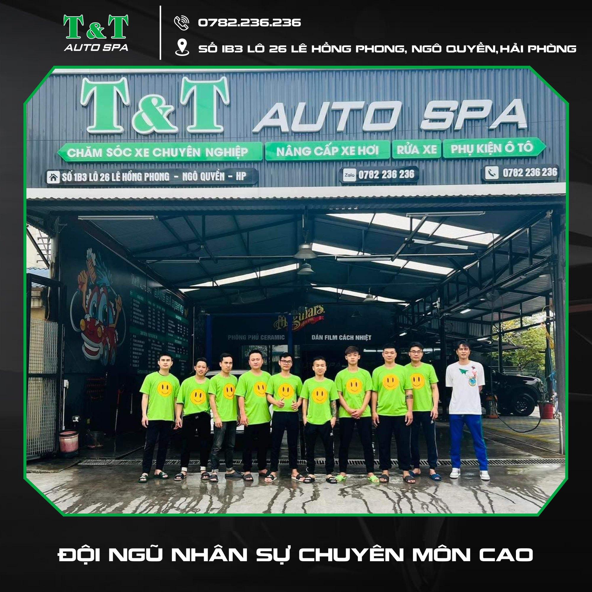 6 Địa chỉ rửa xe ô tô đáng tin cậy nhất tại Hải Phòng