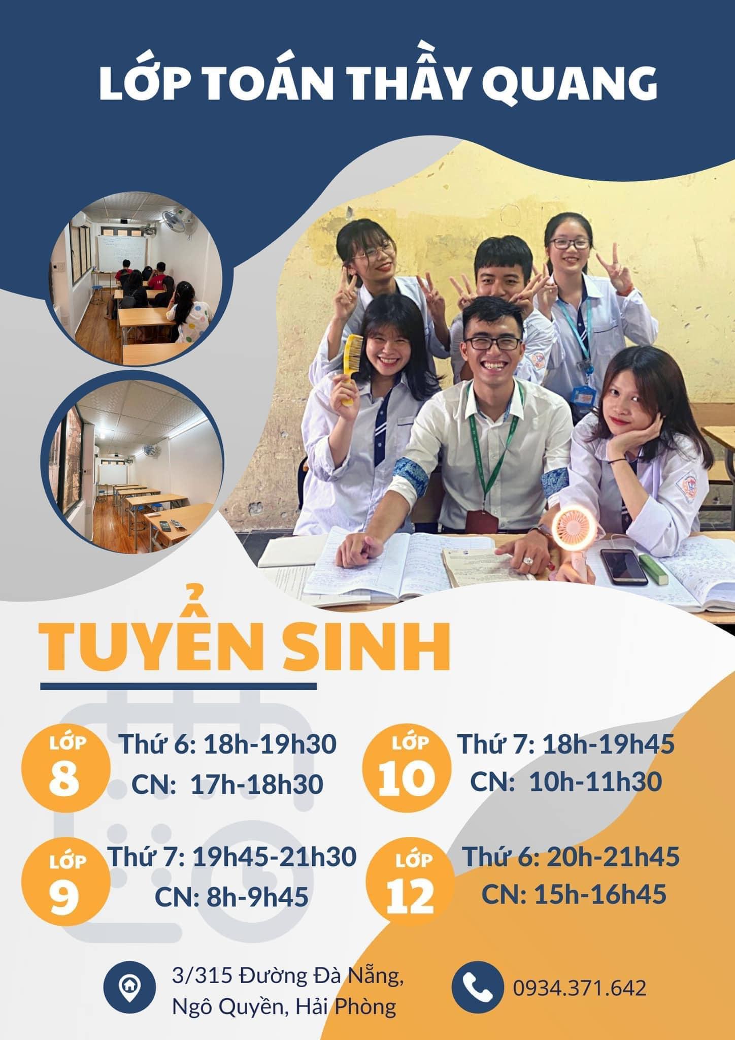 5 địa chỉ luyện thi Toán chất lượng và uy tín bậc nhất tại Hải Phòng