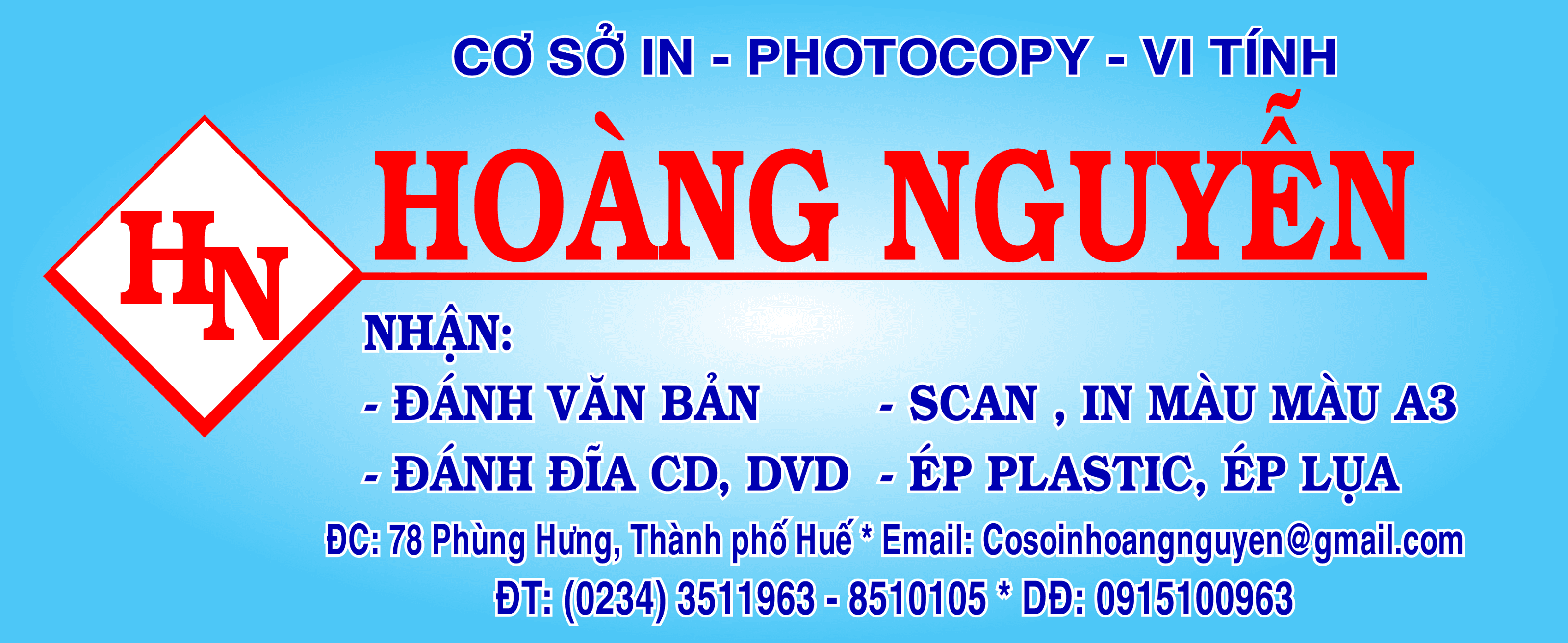 Khám phá 4 Tiệm photocopy nổi bật tại TP. Huế