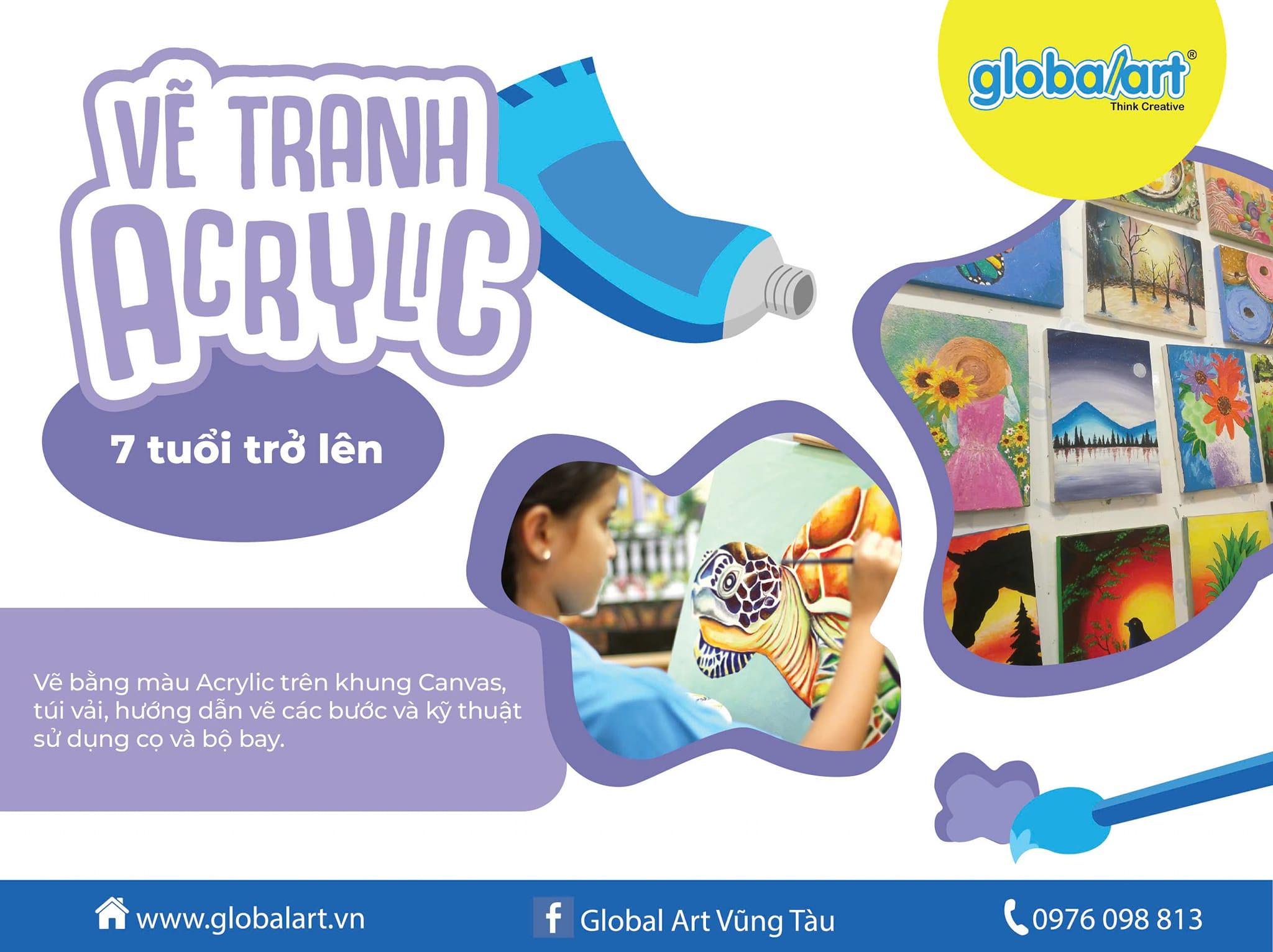 Top 5 Trung tâm dạy vẽ xuất sắc nhất tại TP. Vũng Tàu