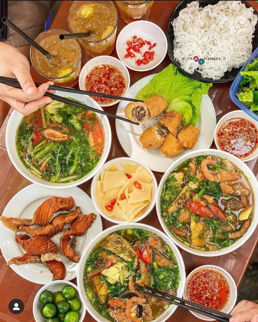 8 địa chỉ bún cá chấm Hà Nội đình đám - Hương vị làm say lòng thực khách
