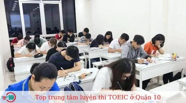 Danh sách 10 trung tâm luyện thi TOEIC chất lượng nhất tại Quận 10 – Địa chỉ đáng tin cậy cho mọi học viên