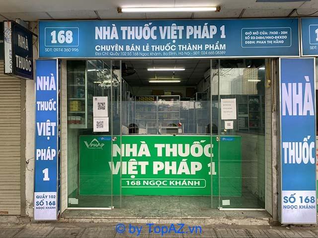 Nhà thuốc Việt Pháp 1 - Nơi gửi trọn đam mê với sứ mệnh chăm sóc sức khỏe cộng đồng bằng sự tận tâm và trách nhiệm cao nhất