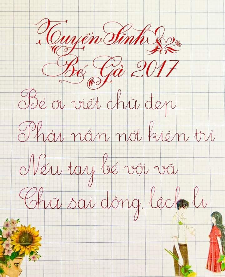 Top 6 Địa chỉ luyện chữ đẹp uy tín nhất tại Sóc Sơn, Hà Nội