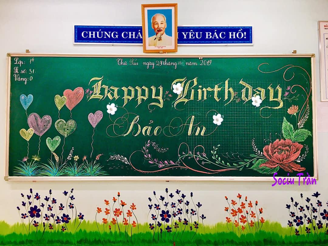 3 Ý tưởng trang trí bảng sinh nhật lớp học ấn tượng kèm hướng dẫn chi tiết