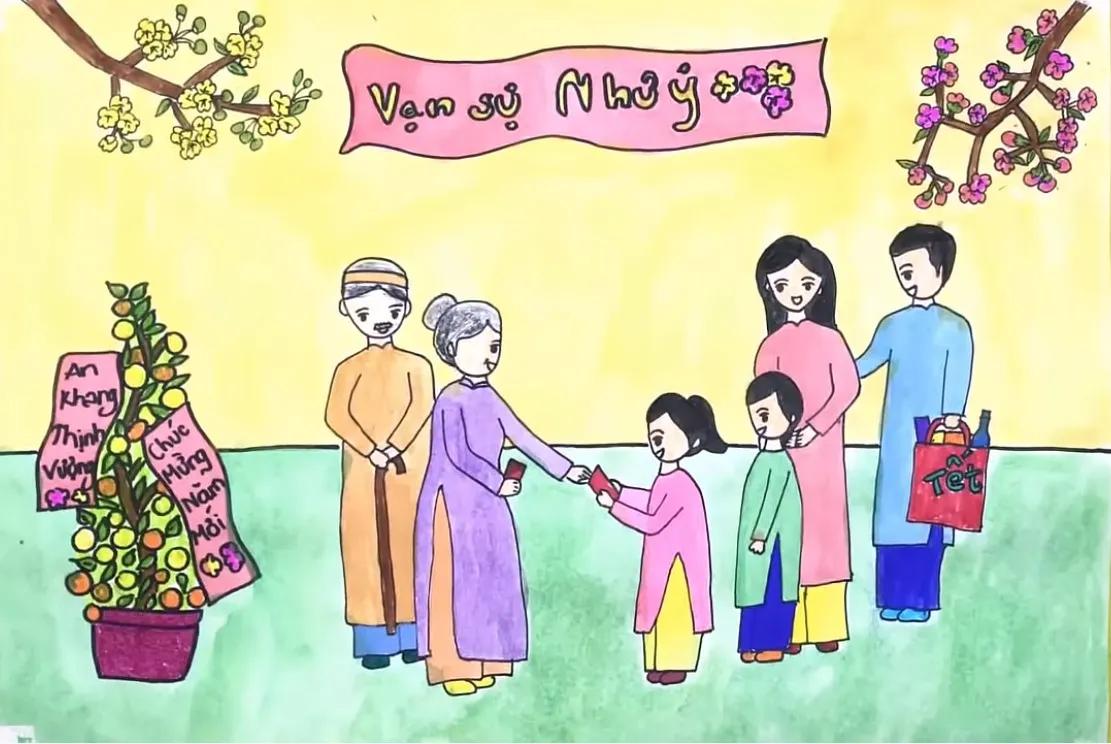 Top 10 bức tranh mang ý nghĩa sâu sắc nhất ngày Tết