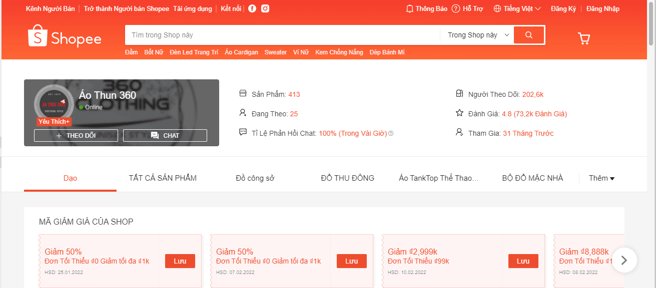 5 cửa hàng thời trang unisex giá tốt chất lượng cao đáng mua nhất trên Shopee