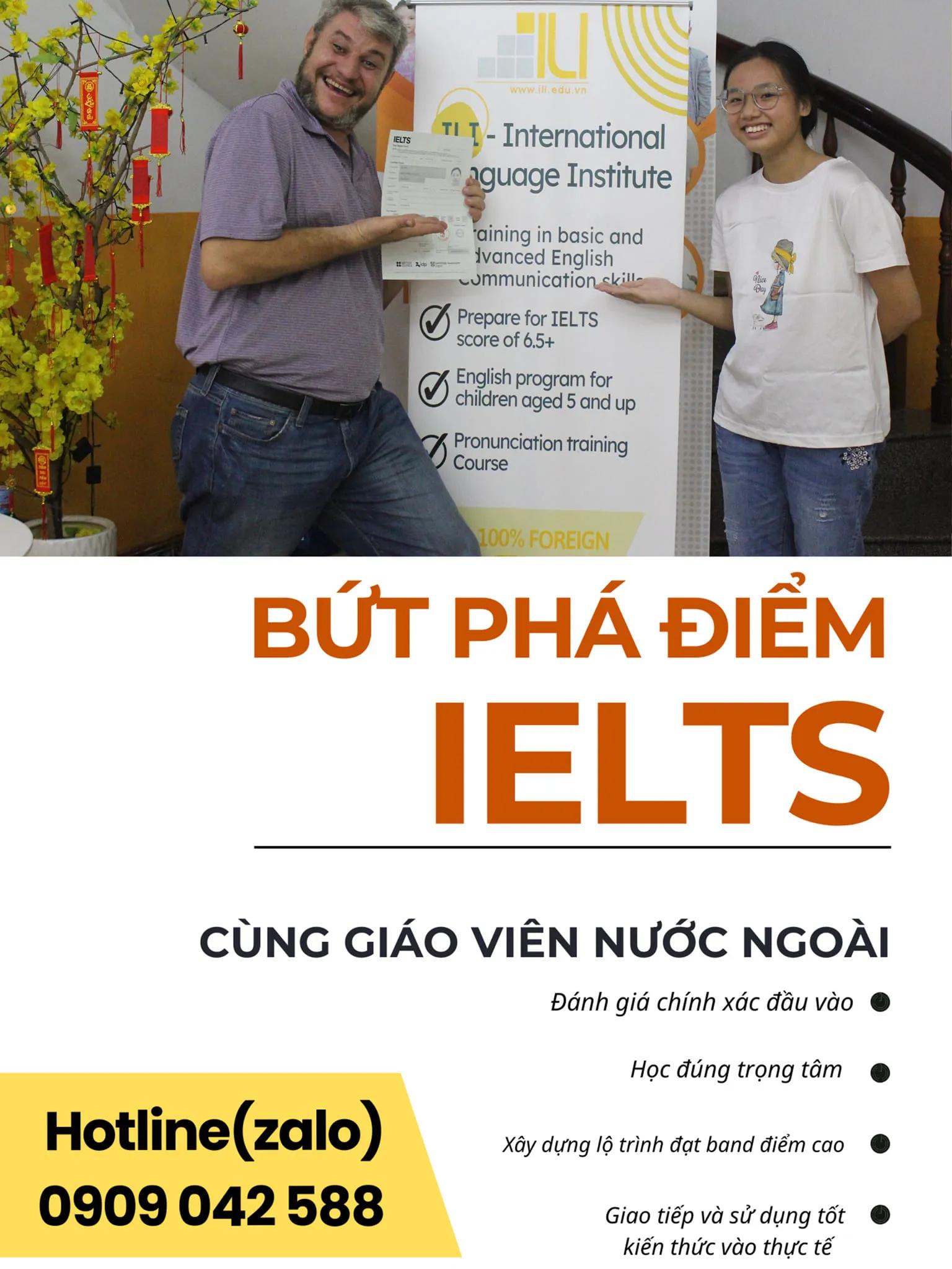 Khám phá top 5 trung tâm luyện thi IELTS tại ILI chi tiết nhất, mang đến những thông tin đầy đủ và đáng tin cậy cho những ai đang tìm kiếm một môi trường học tập chất lượng.