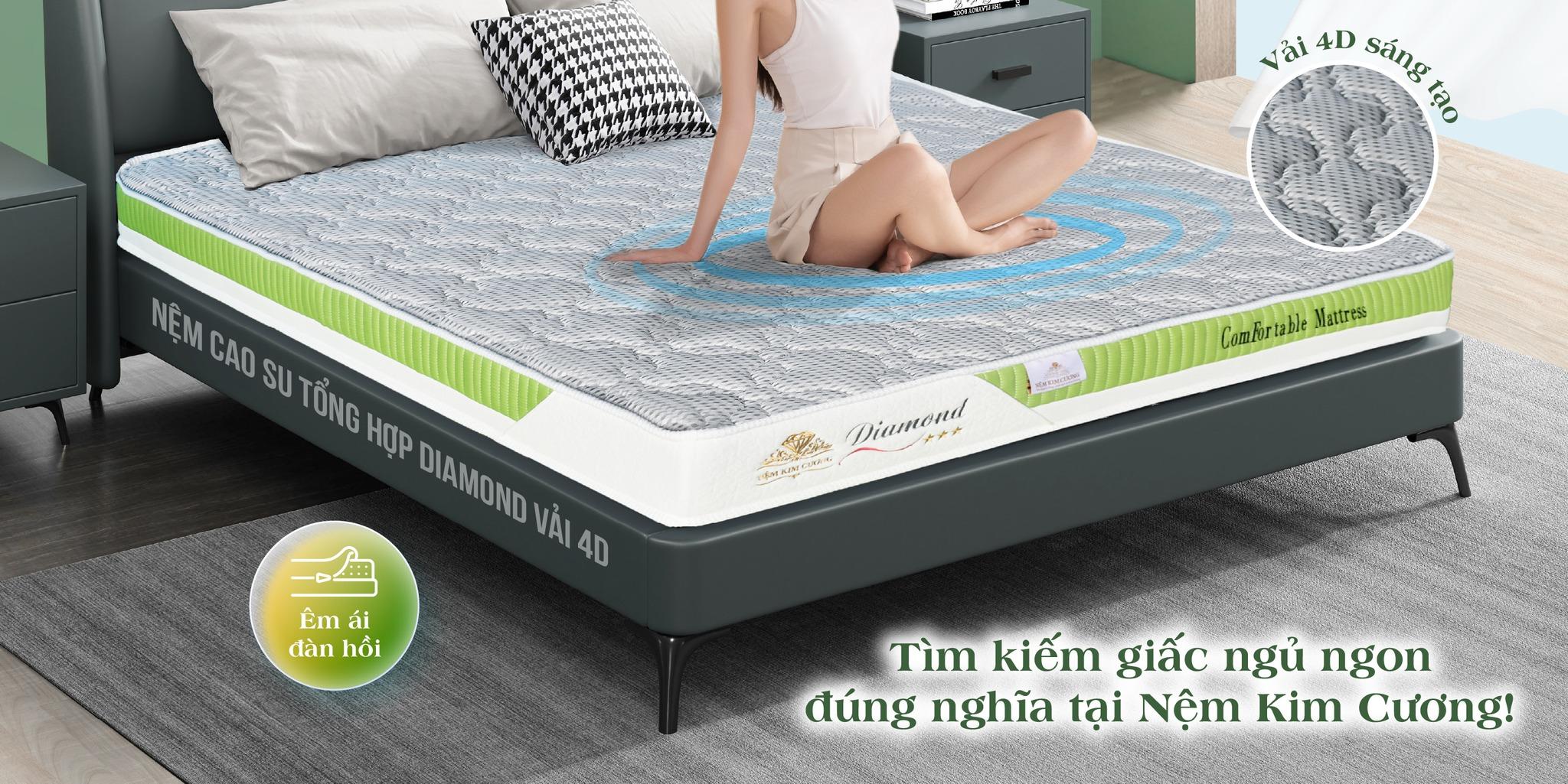 8 thương hiệu nệm cao su đáng mua nhất thị trường hiện nay