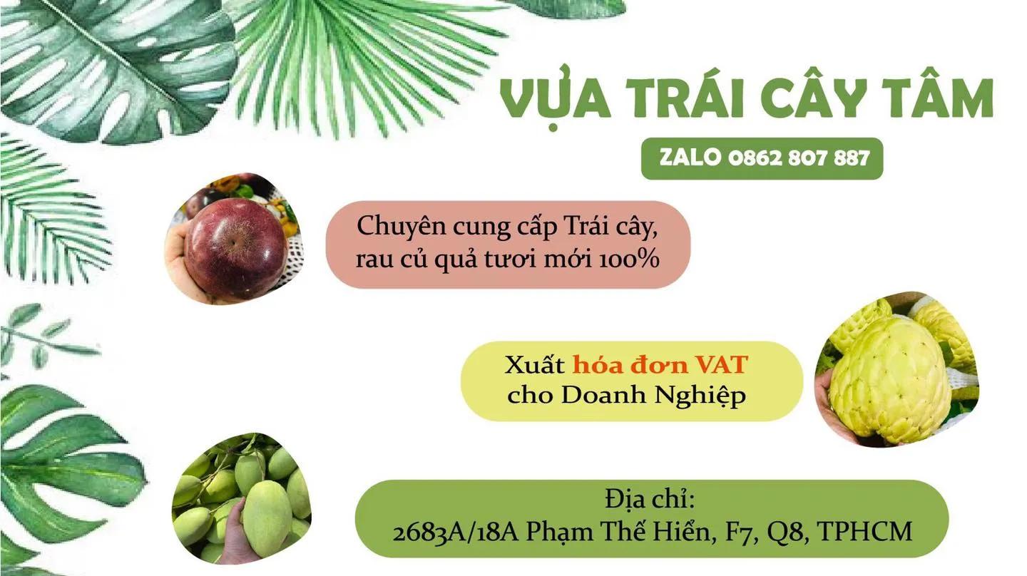 Khám phá 6 cửa hàng trái cây sạch, chất lượng và uy tín tại quận 8, TP. HCM