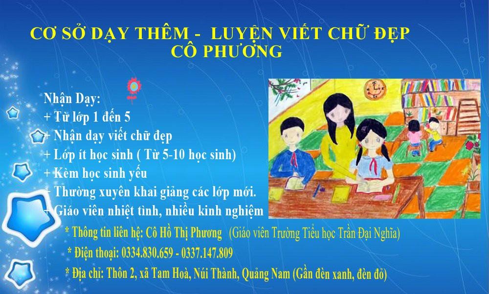 8 Địa điểm luyện chữ đẹp chất lượng nhất tại Quảng Nam