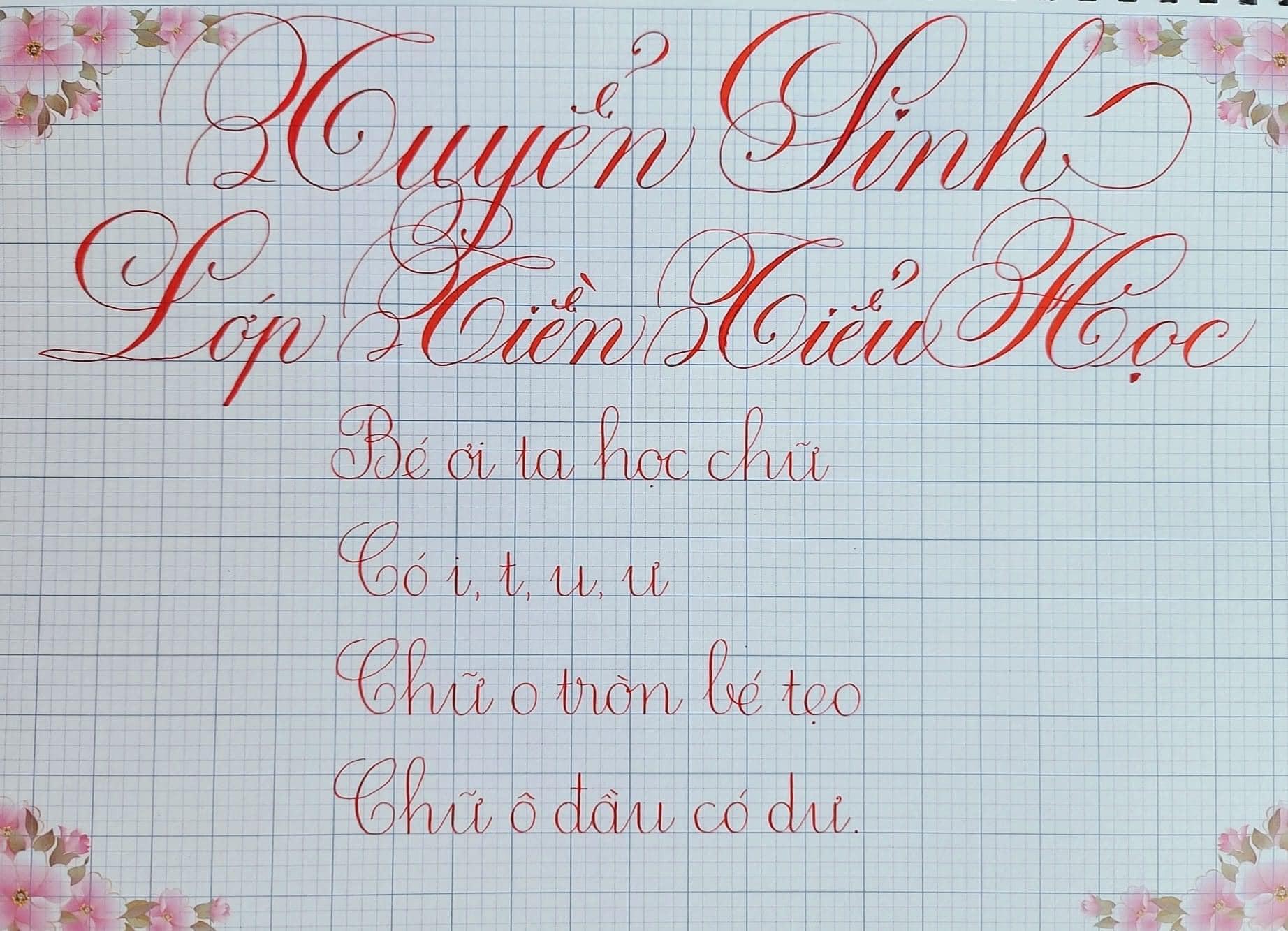 6 địa chỉ luyện chữ đẹp uy tín nhất tại Đà Nẵng không thể bỏ qua