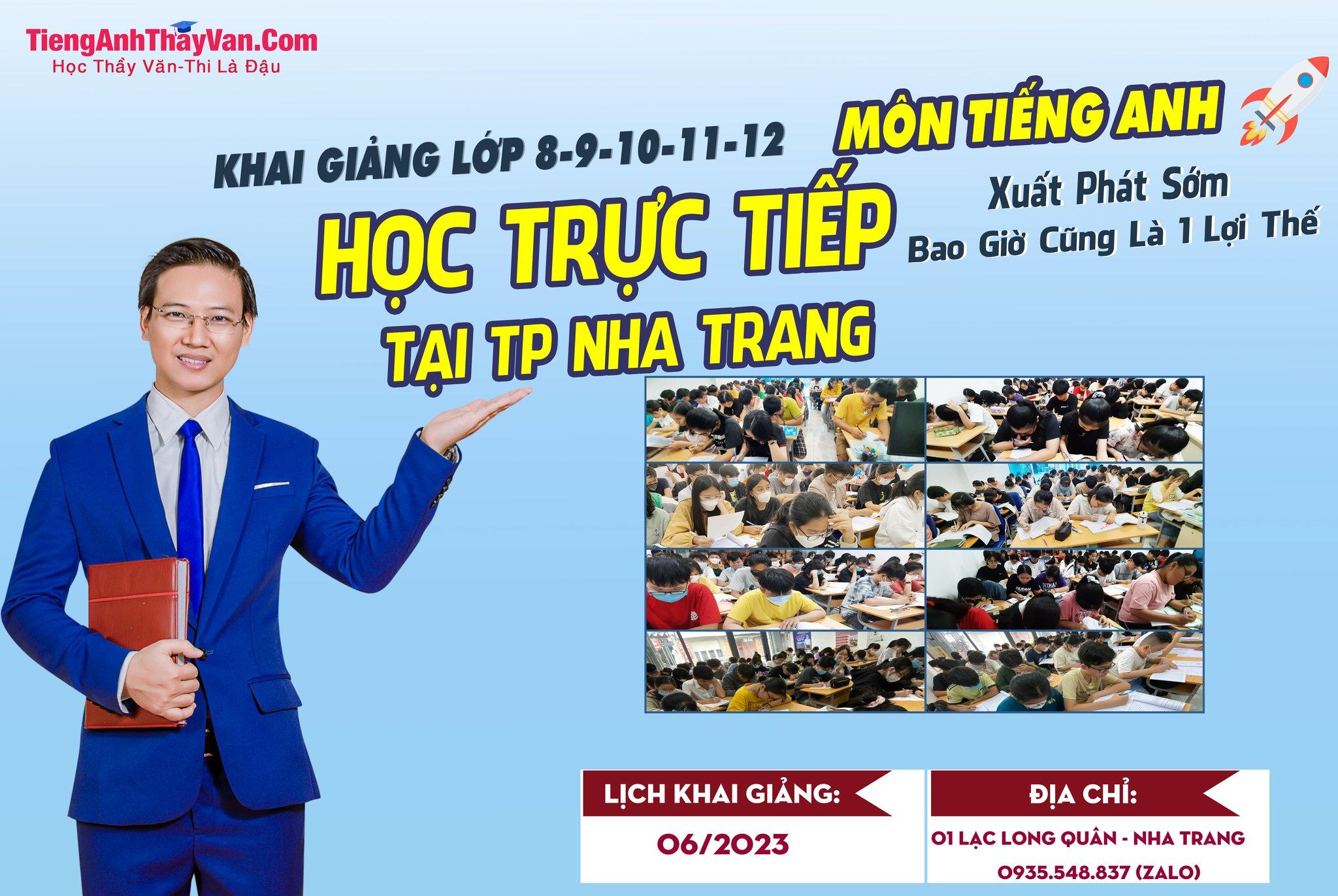 7 địa điểm luyện thi THPT quốc gia chất lượng nhất tại Nha Trang