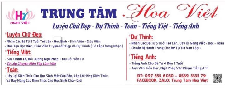 Top 9 địa chỉ luyện chữ đẹp chất lượng nhất tại TP. Biên Hòa, Đồng Nai