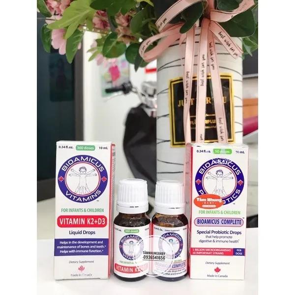 8 sản phẩm vitamin D3 K2 chất lượng nhất dành cho trẻ nhỏ