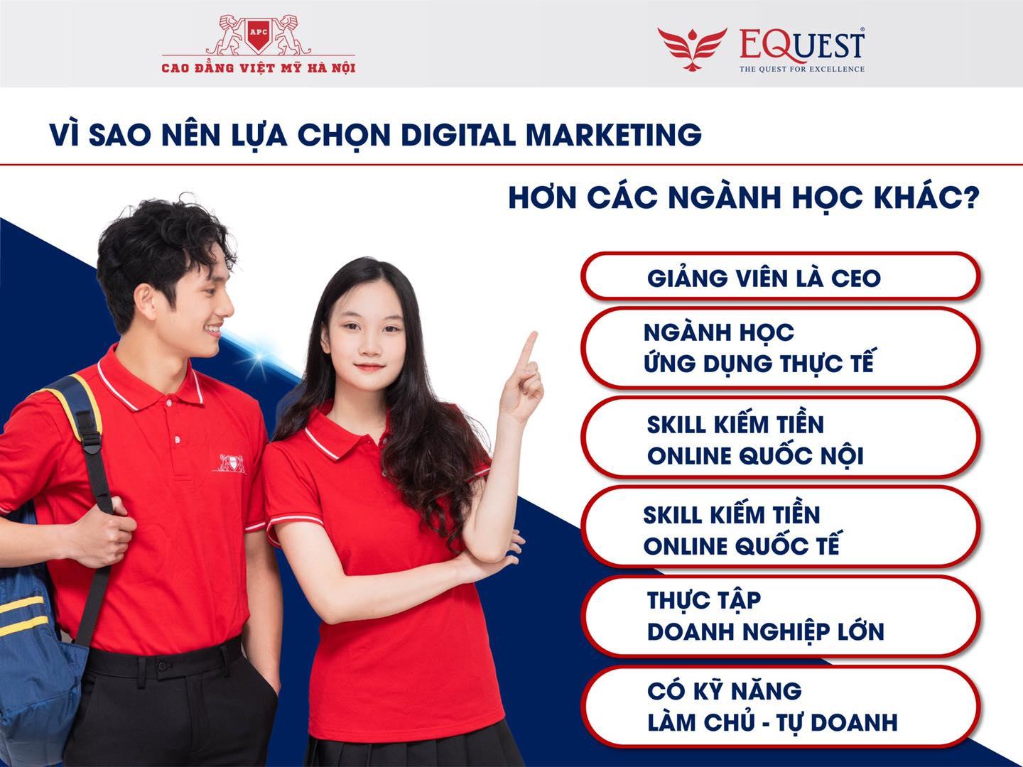 5 Trường Cao Đẳng Đào Tạo Digital Marketing Chất Lượng Nhất Việt Nam