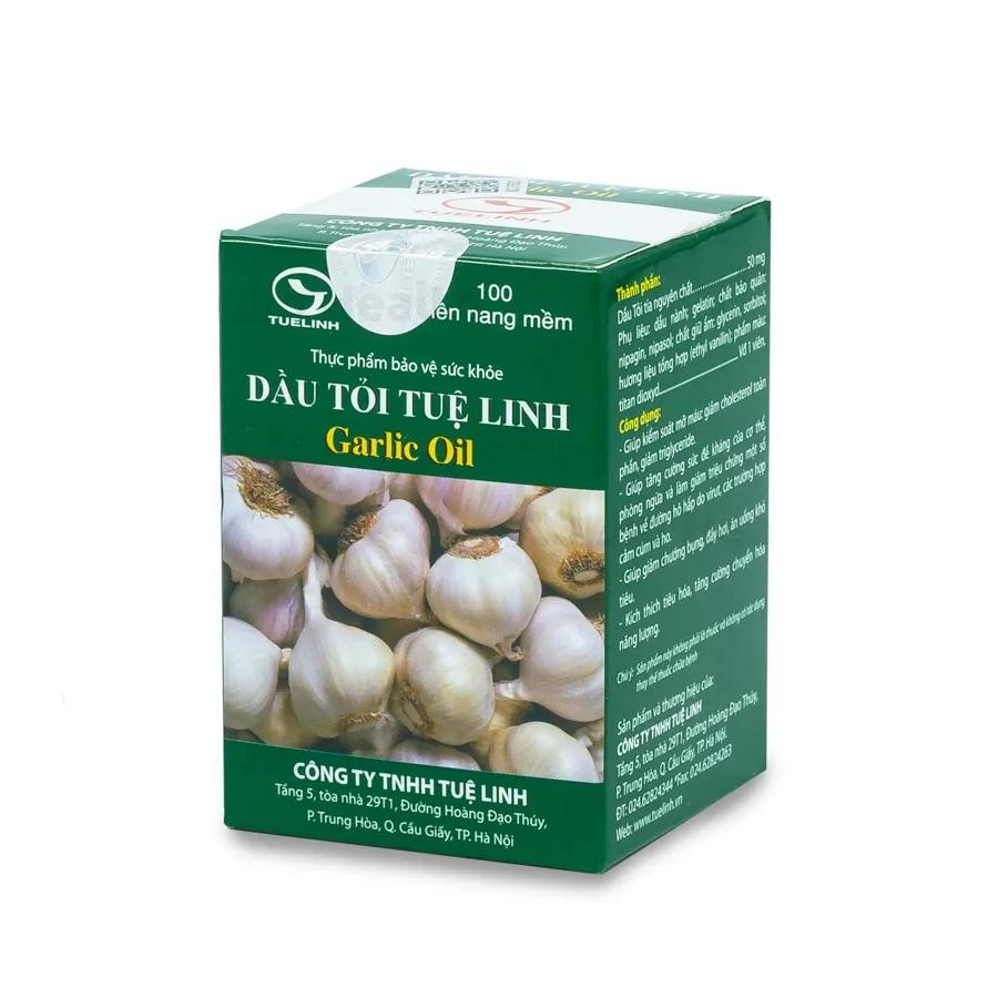 5 viên uống tinh dầu tỏi hỗ trợ tăng cường sức đề kháng hiệu quả nhất hiện nay