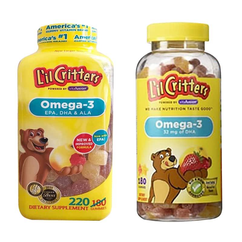 Top 5 viên kẹo bổ sung Omega-3 cho trẻ em chất lượng nhất hiện nay