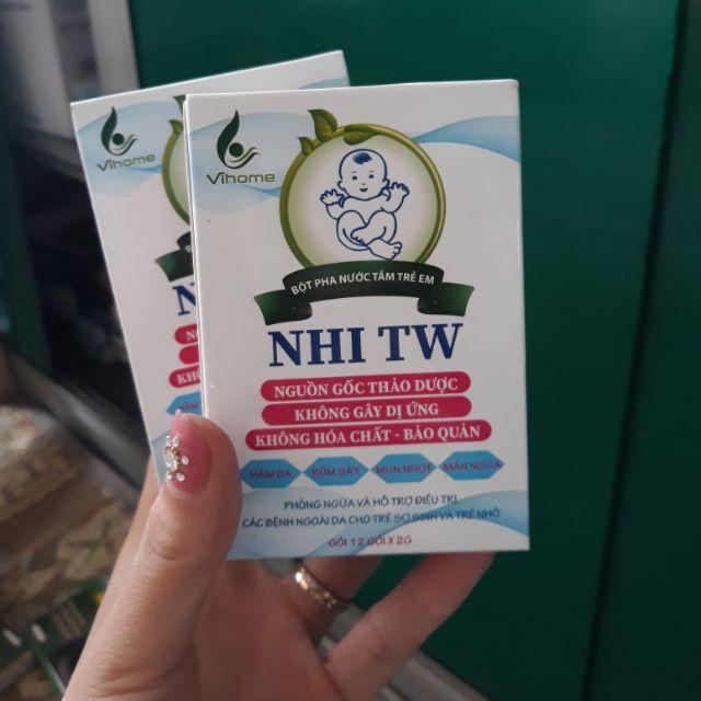 Gợi ý 5 loại bột pha nước tắm cho bé an toàn và hiệu quả nhất hiện nay