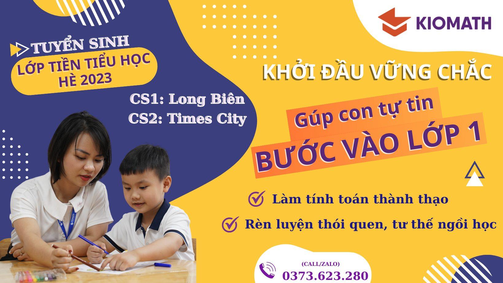 9 địa chỉ đào tạo tiền tiểu học uy tín hàng đầu tại Hà Nội